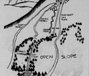 1935-36 Bousquet Trail Map