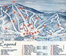 1967-68 Gunstock Trail Map