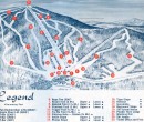 1969-70 Gunstock trail map