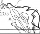 2000s Mountain Lakes District map of Monteau