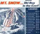 1967-68 Mount Snow Trail Map