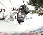 The Eaglebrook double chairlift circa the 2000s