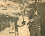 The Upper T-Bar at Jiminy Peak circa the 1950s or 1960s