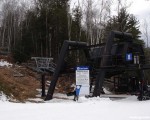 The original Abenaki Quad base terminal in 2006