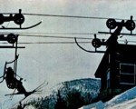 The Zoomer Double Chairlift circa the 1960s