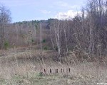 A footing from the old Summit Quad in 2002