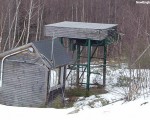 The remains of the Summit T-Bar in 2004