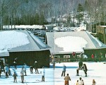 The Little Sister Double base terminal (front-left) circa the 1970s