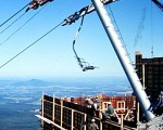 Aerial Tram construction circa 1966