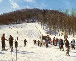 The lift line circa the 1960s