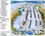 1998-99 Powder Ridge Trail Map