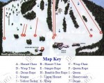 1998-99 Ski Bradford Trail Map