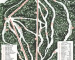 1969-70 Brodie Mountain Trail Map