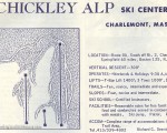 1968-69 Chickley Alp Trail Map