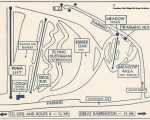 1957-58 Otis Ridge Trail Map