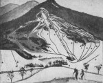 1957-58 Black Mountain Trail Map