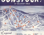 1968-69 Gunstock Trail Map