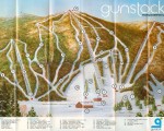 Early 1970s Gunstock Trail Map