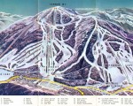 1968-69 Cannon Mountain-Mittersill Trail Map