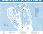 1969-70 Ragged Mountain trail map