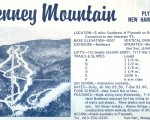 1964-65 Tenney Mountain Trail Map