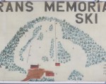 1984-85 Franklin Veterans Memorial Ski Area Trail Map