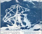 1967-68 Ascutney Mountain Trail Map