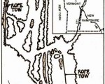 1973-74 Cochran's Ski Area Trail Map