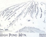 1969-70 High Pond Trail Map