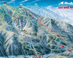 1997-98 Killington East Ridge trail map