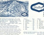 1964-65 Stratton Mountain Trail Map