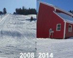 Northeast Slopes, 2008 vs. 2014