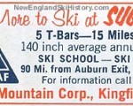 1962-63 Eastern Ski Map