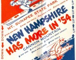 1953-54 Eastern Ski Map