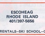 1971-72 Eastern Ski Map