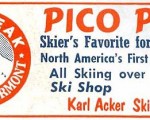 1959-60 Eastern Ski Map