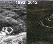 Ski Sundown Aerial Imagery, 1992 vs. 2012