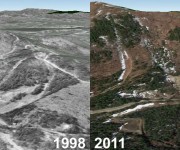 Alpine Ridge Aerial Imagery, 1998 vs. 2011