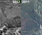 Bretton Woods Aerial Imagery, 1993 vs. 2011