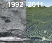 Haystack Aerial Imagery, 1992 vs. 2011