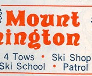 1967-68 Eastern Ski Map