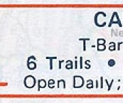 1972-73 Eastern Ski Map