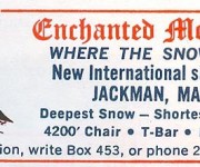 1970-71 Eastern Ski Map