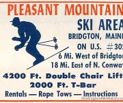 1956-57 Eastern Ski Map