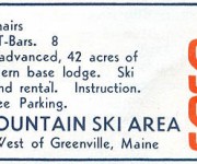 1967-68 Eastern Ski Map