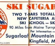 1957-58 Eastern Ski Map