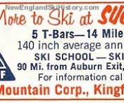 1961-62 Eastern Ski Map