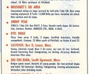 1956-57 Eastern Ski Map