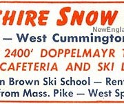 1960-61 Eastern Ski Map