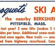 1957-58 Eastern Ski Map